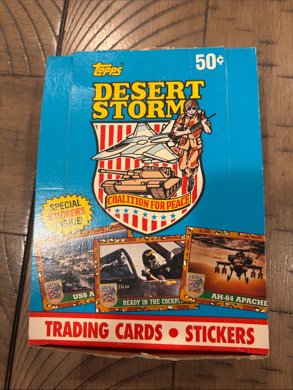 Topps Desert Storm Trading Cards & Stickers - Bright Blue